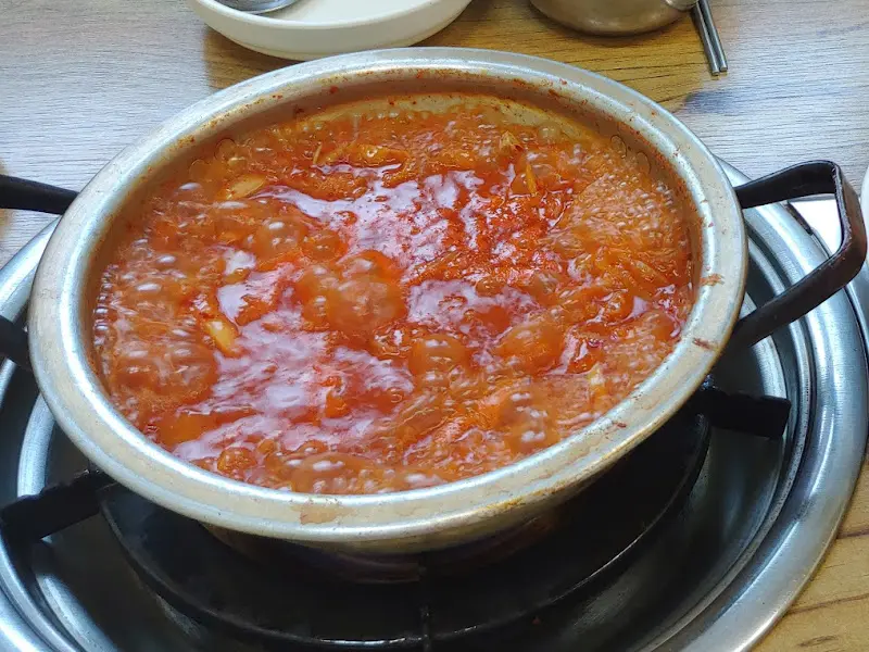 김치찌개 클로즈업
