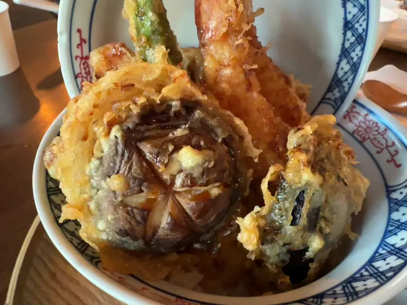 다양한 튀김 재료