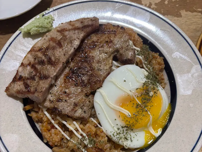 통삼겹 김치 필라프