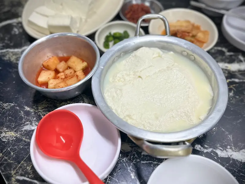 순두부 한상차림
