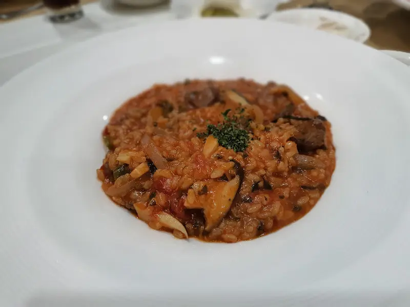 스테이크 리조또