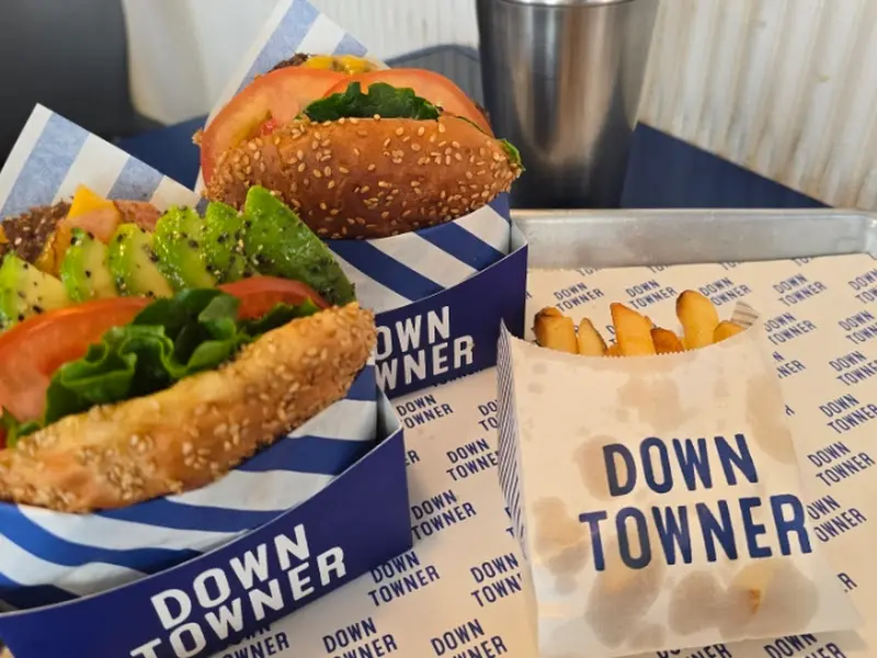 아보카도 버거 세트