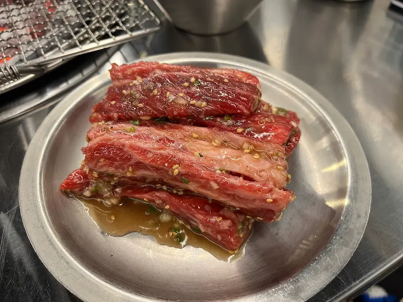 우대포 양념 소갈비살