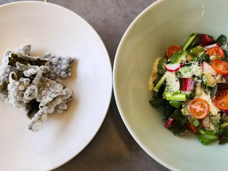 김부각과 샐러드