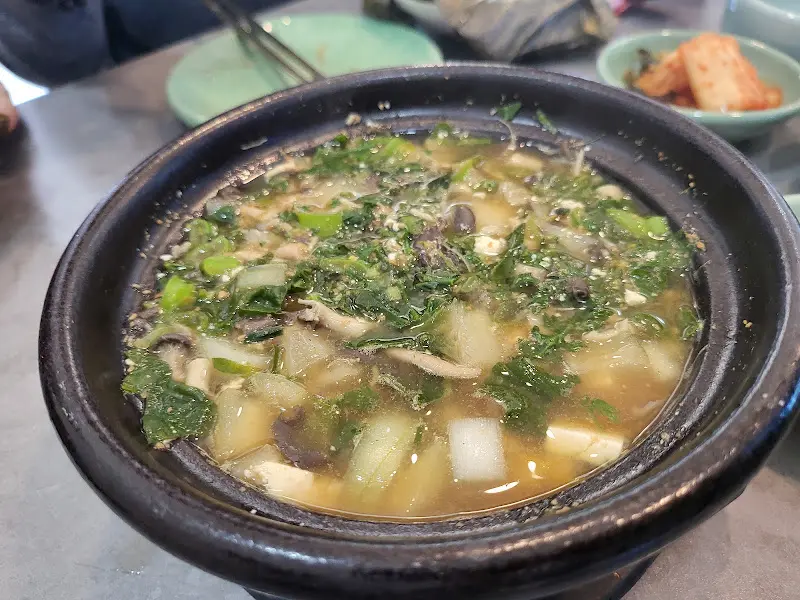 10년 숙성 된장찌개