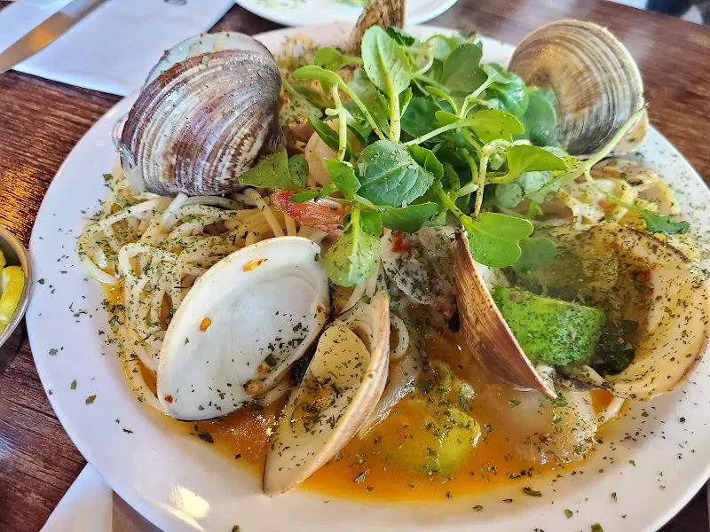 푸짐한 봉골레 파스타