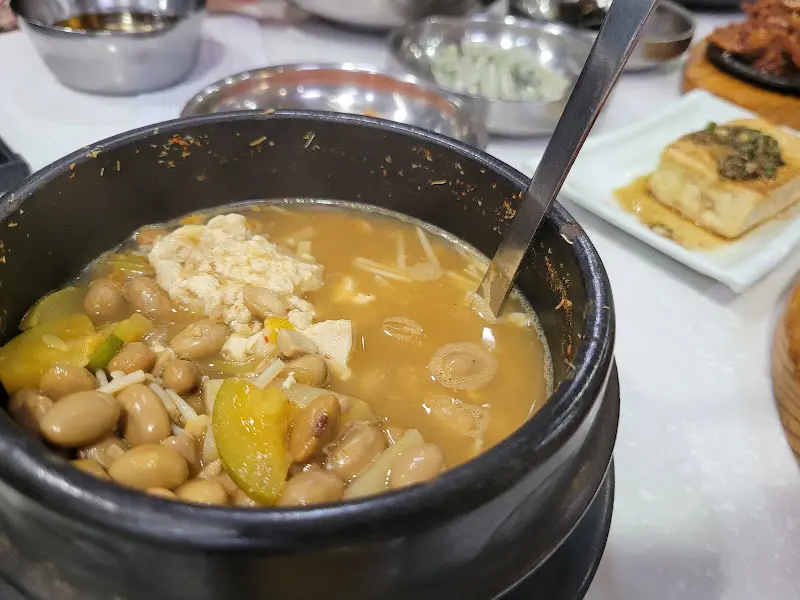 구수한 청국장 뚝배기