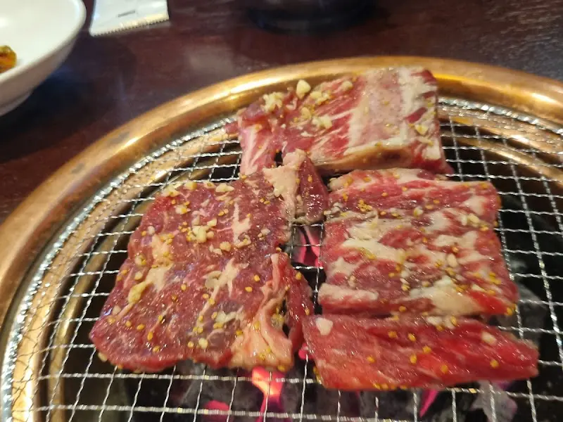 숯불 위 양념갈비