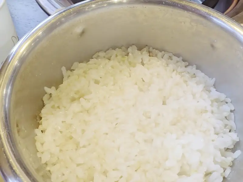 윤기가 흐르는 솥밥