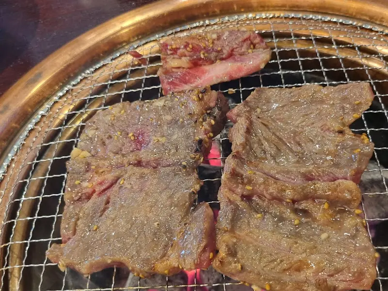 불판 위 양념갈비