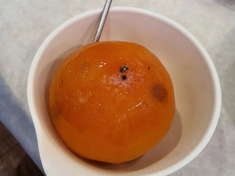 달콤하고 시원한 홍시