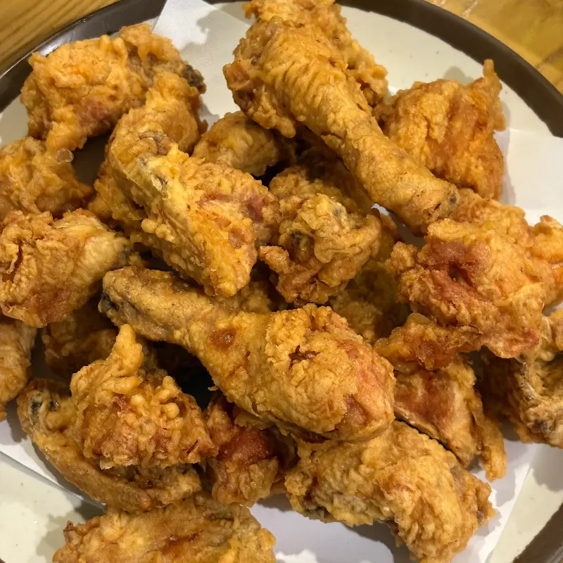닭똥집 튀김