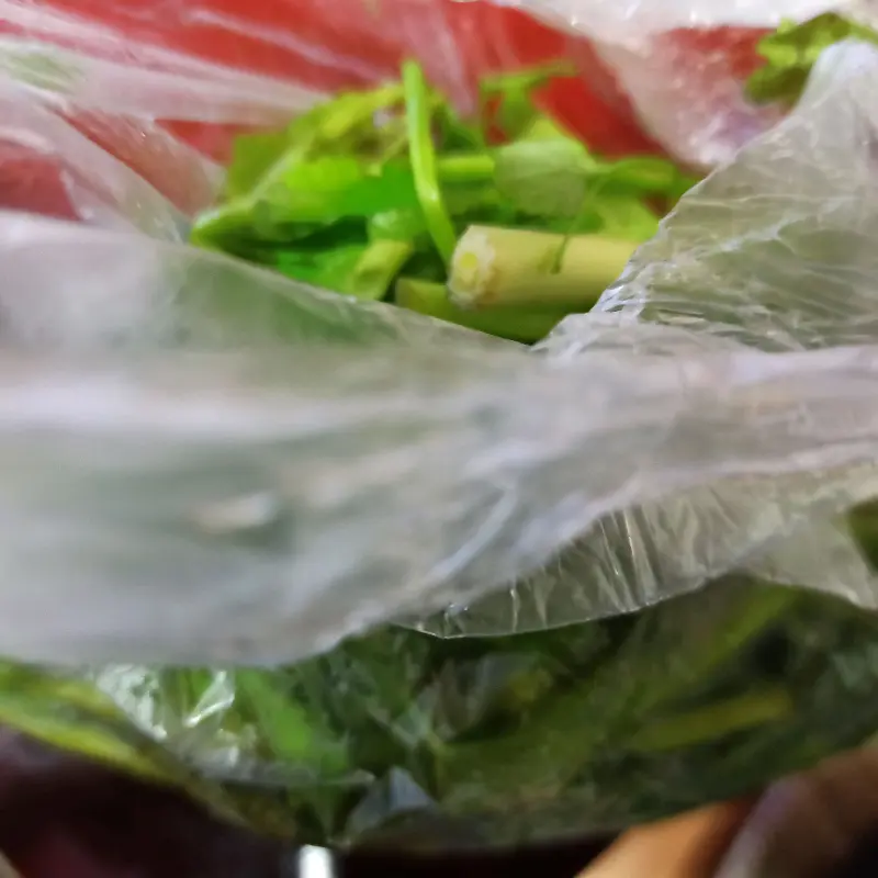 미나리의 싱싱함이 눈으로도 느껴진다