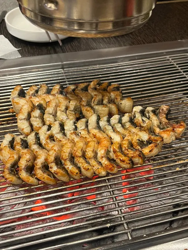 노릇하게 익은 장어