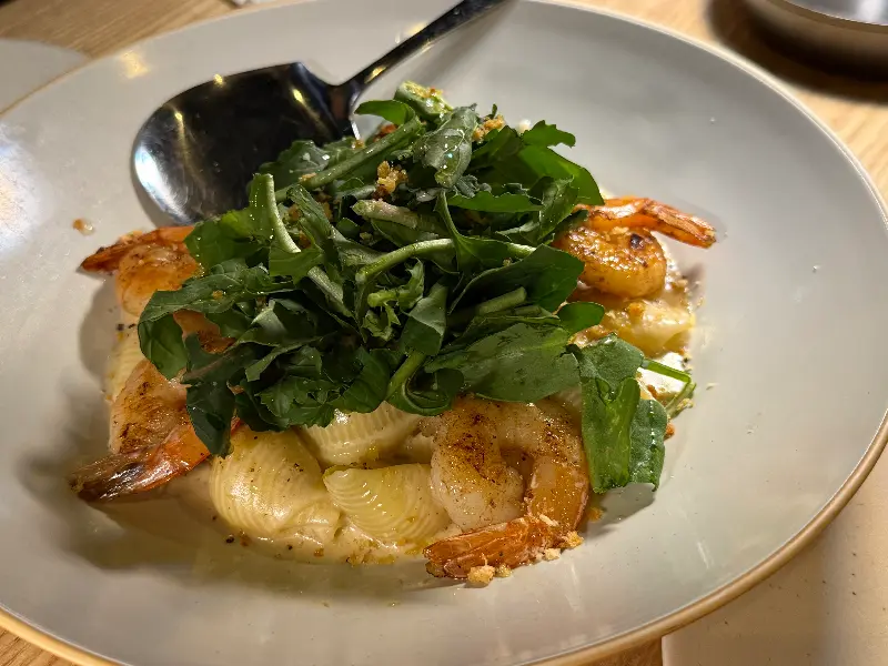 쉬림프 알 리모네 파스타