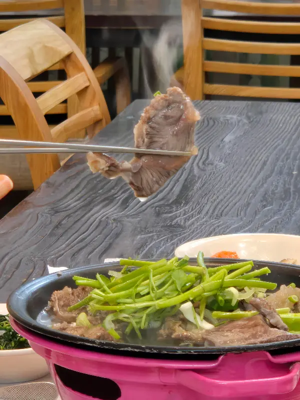 따뜻한 탕 요리