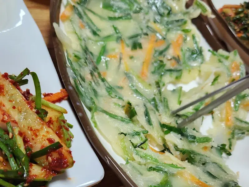 전과 김치 클로즈업