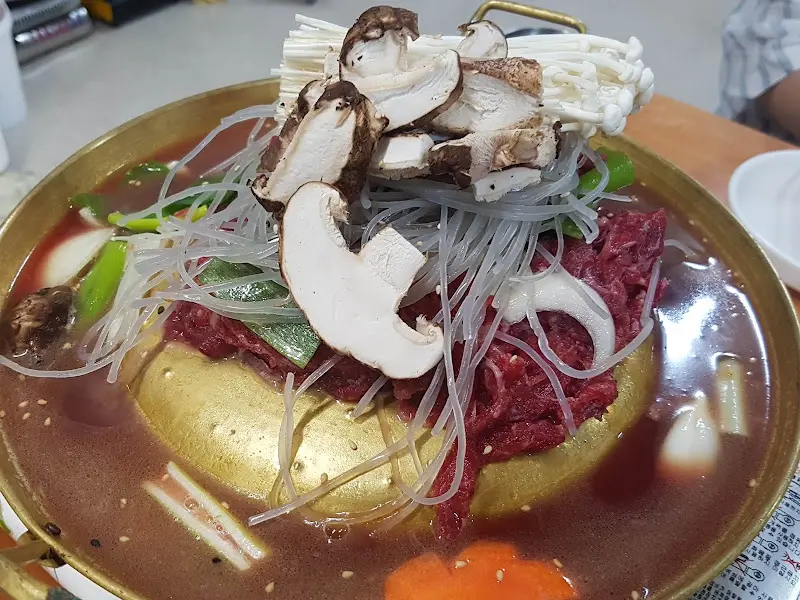 산해 냉면 갈비탕