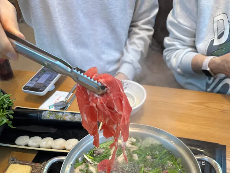샤브샤브 고기