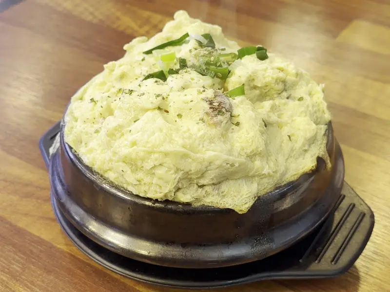 몽글몽글한 계란찜