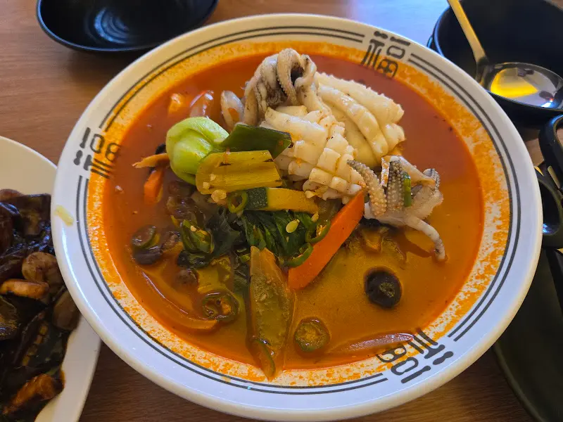 갑오징어가 듬뿍 들어간 짬뽕