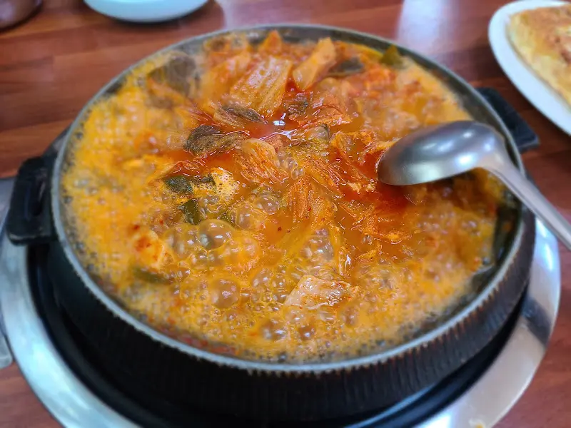 김치찜 클로즈업