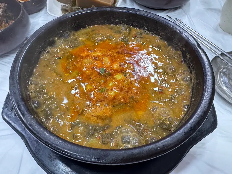 뚝배기에 담긴 추어탕