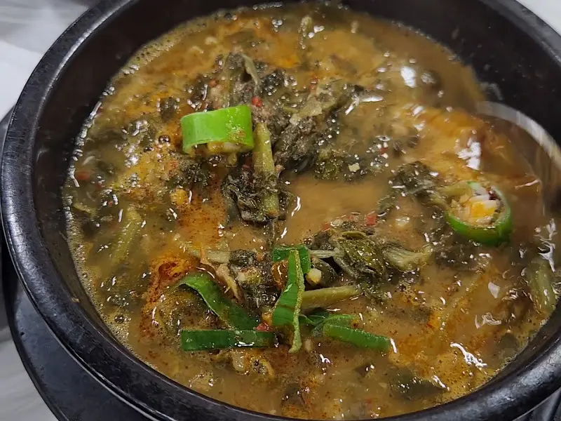 추어탕 클로즈업