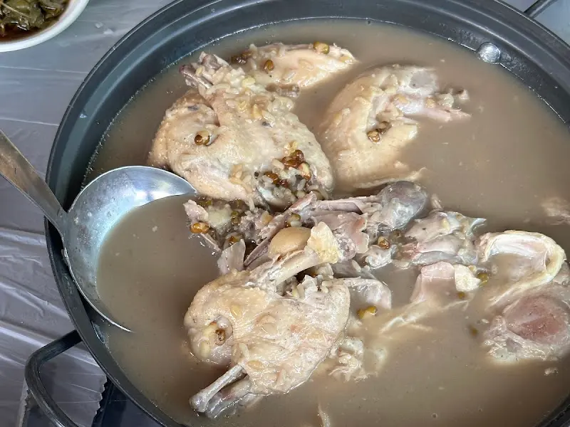 달기약수마을식당 닭백숙