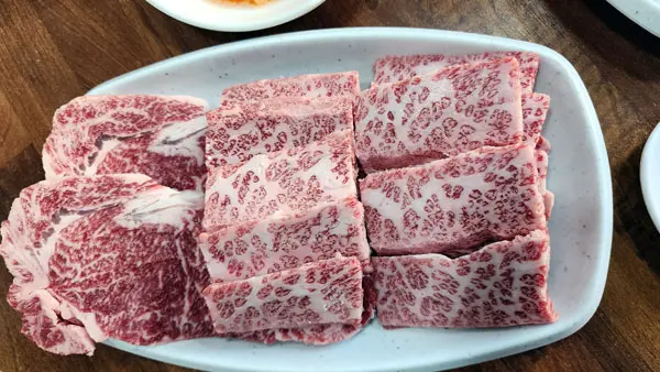 황홀한 마블링의 황제살