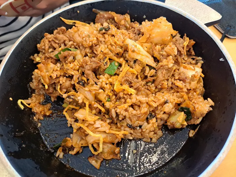 국수나무 볶음밥