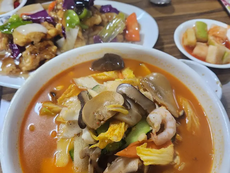 다양한 요리 메뉴