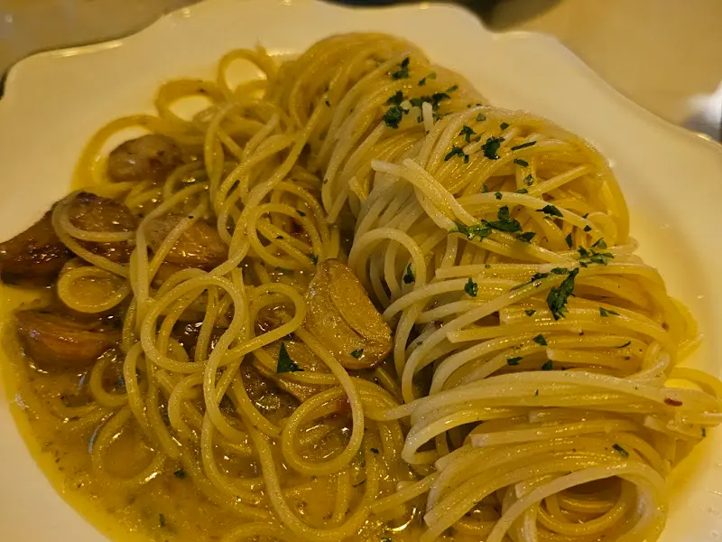 알리오 올리오 파스타