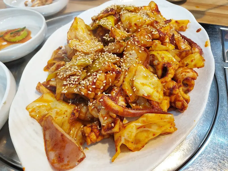 착한밥상 오징어볶음