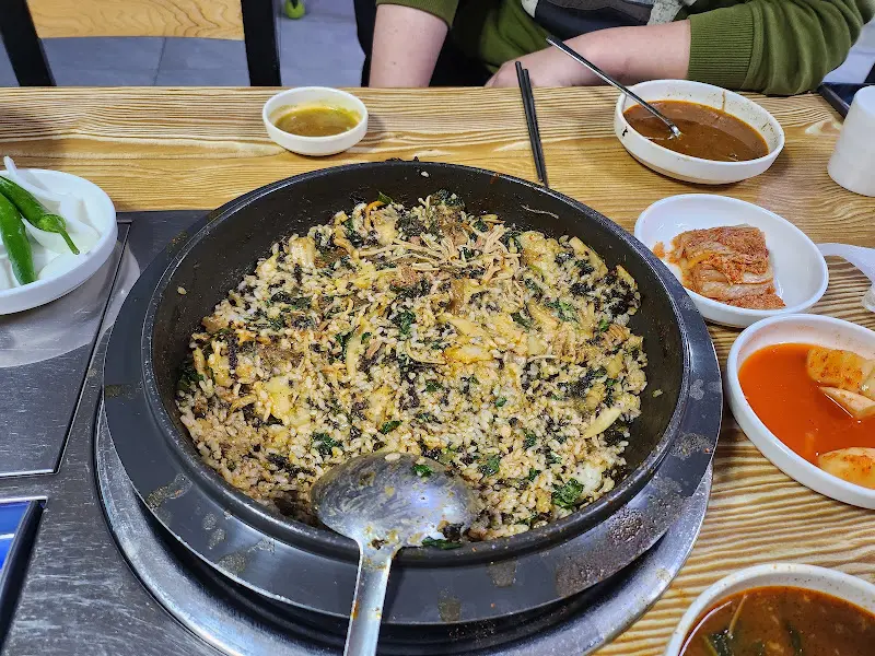 수영감자탕 볶음밥