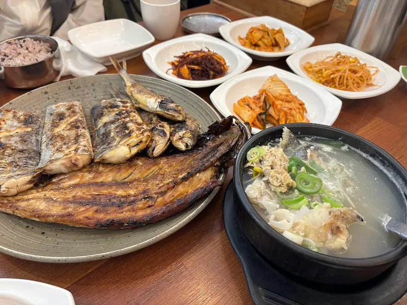 모듬 생선구이 한상차림