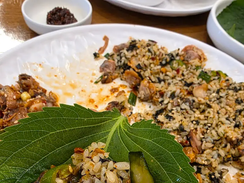 꼬막 비빔밥 한 입의 행복