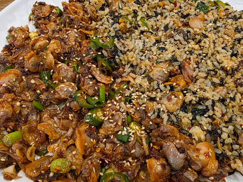 꼬막과 밥의 환상적인 조화