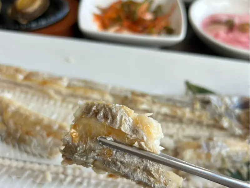 촉촉한 갈치 살