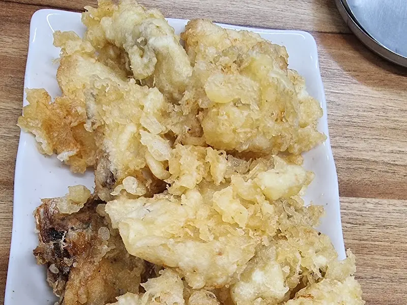 겉바속촉 복튀김