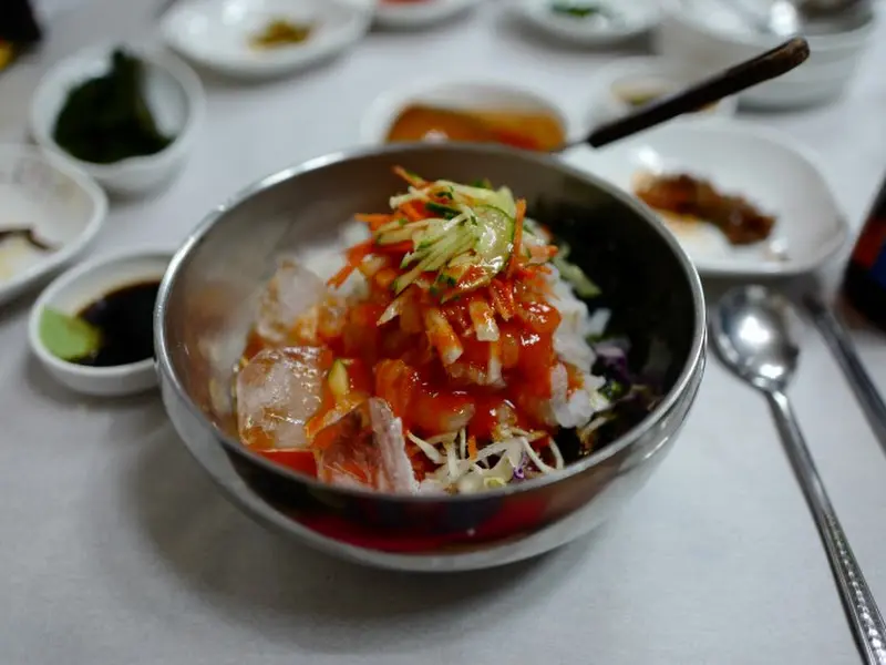 경용회식당 아구찜 근접샷