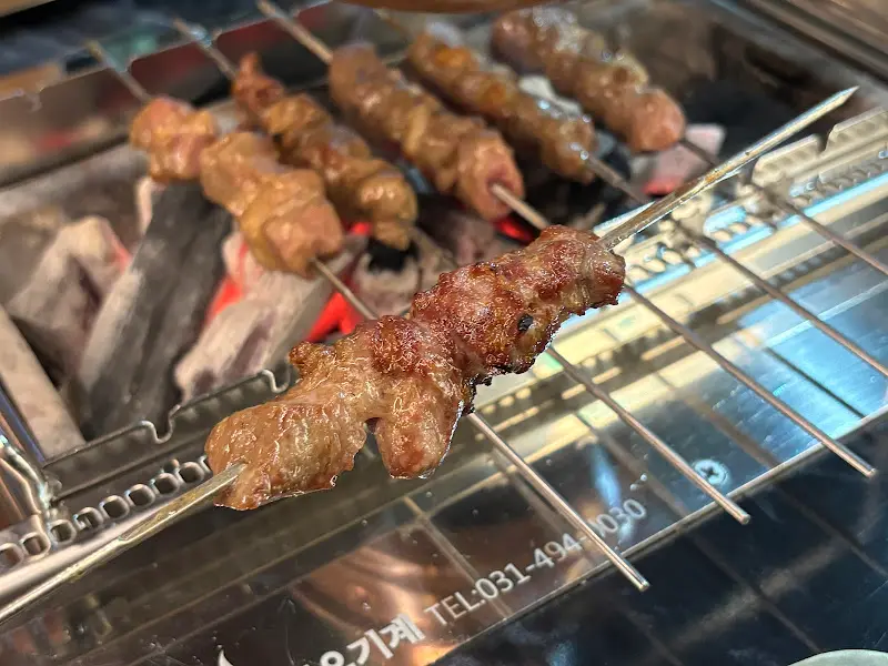 잘 익은 양꼬치