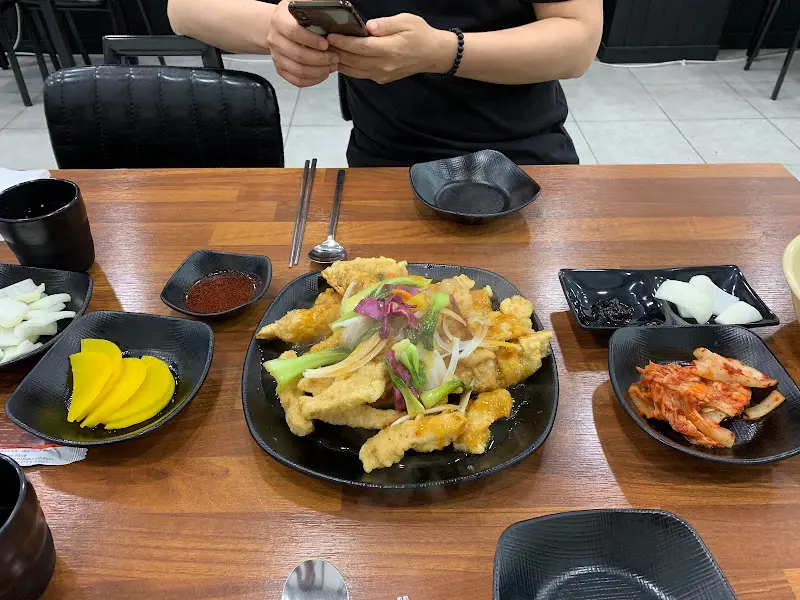 탕수육 한상차림