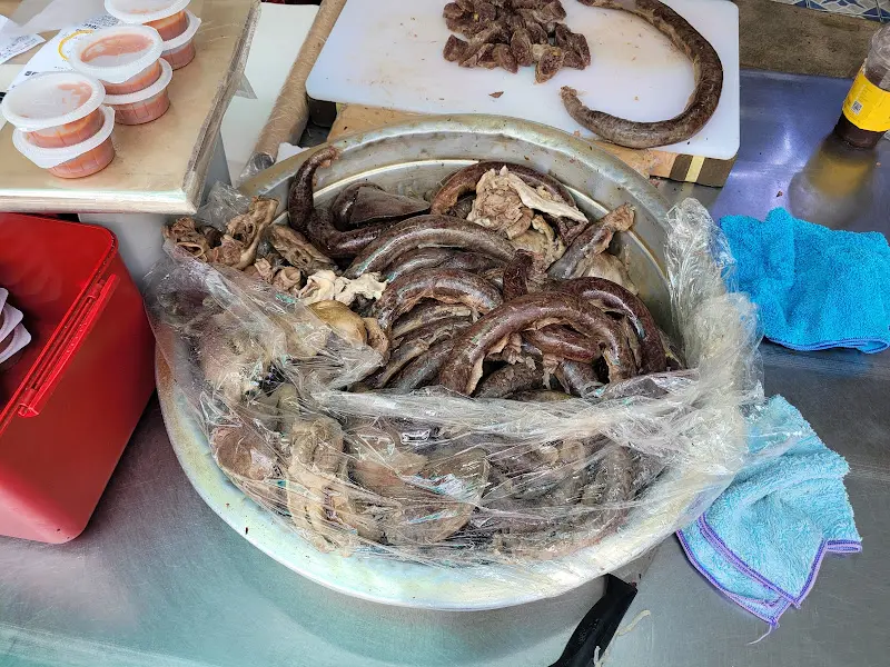 다양한 부위의 순대