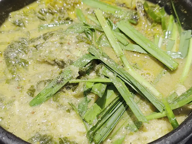 청담추어정 상황 추어탕 근접샷