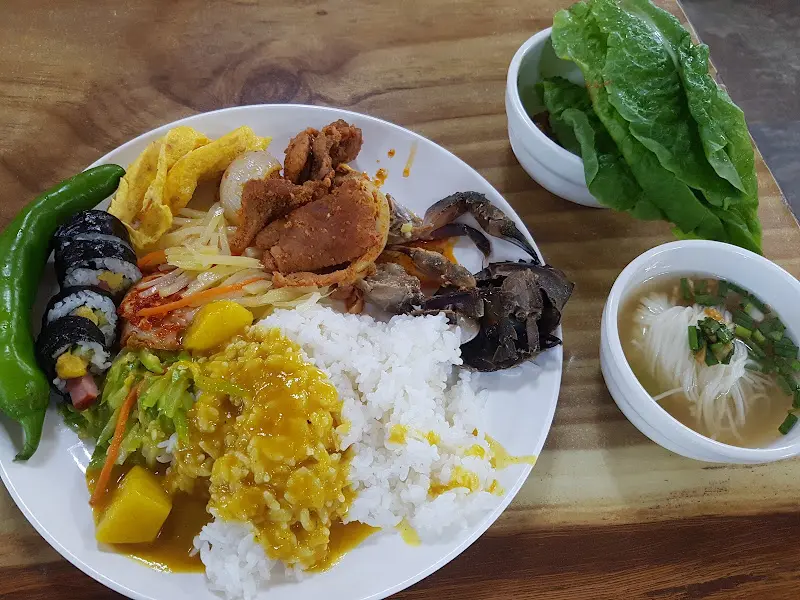 간장게장과 쌈 채소