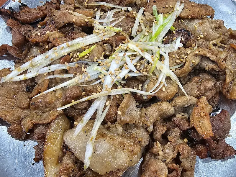 석쇠 돼지 불고기