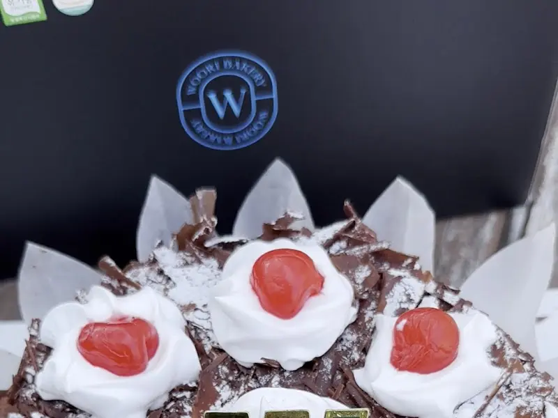 초콜릿 케이크 확대 사진