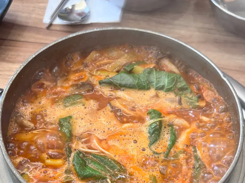 가마솥 추어탕 내용물