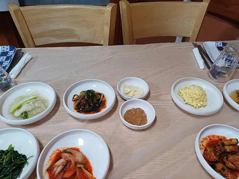 밑반찬 클로즈업